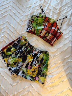 Clover Canyon Neutral-Gray Label with Orange Accent